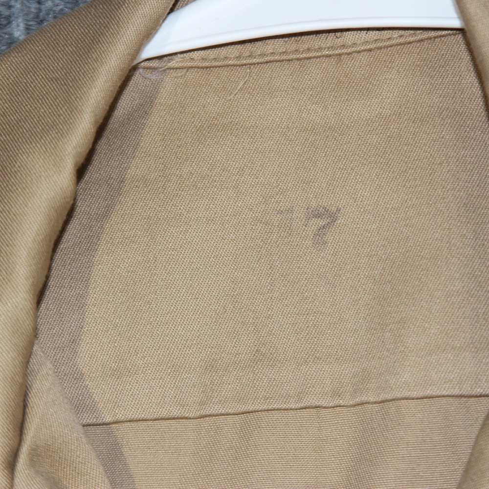U.S. Army Private E-2 Tan 445 Short Sleeve Uniform Shirt Medium 1970s PVT‎ - Picture 5 of 7